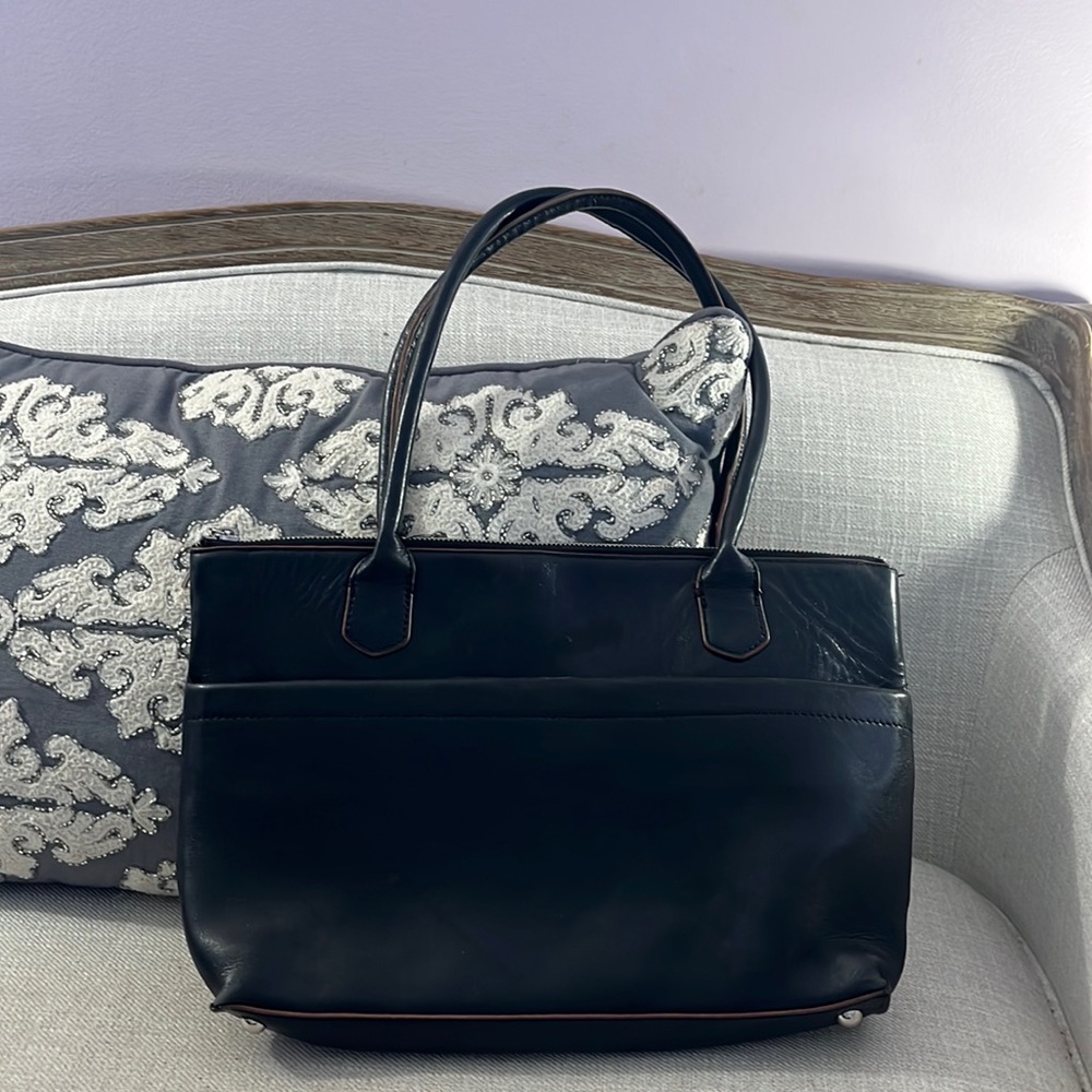 HOBO Black Leather Shoulder Bag